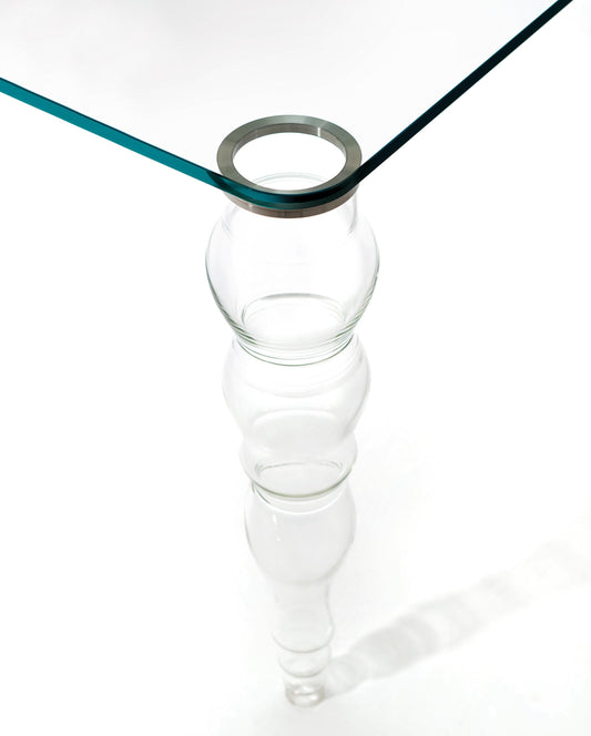 POST MODERN - Square crystal table