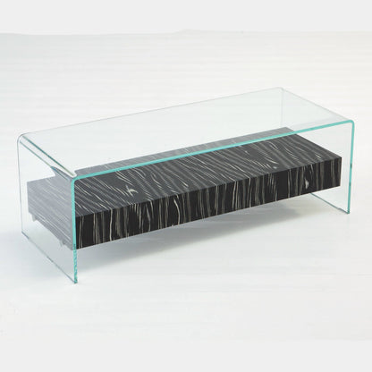 Bridge with drawer and shelf - Coffee table
