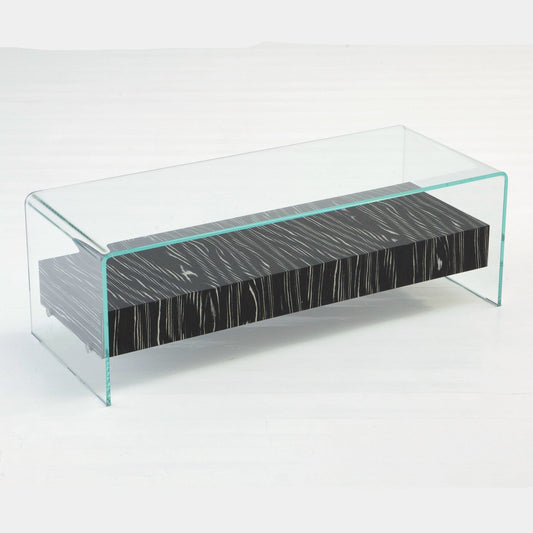 Bridge with drawer and shelf - Coffee table