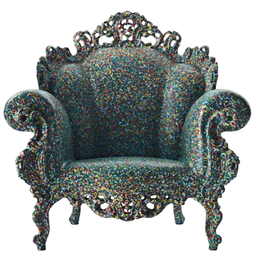 MAGIS PROUST - Polyethylene armchair with armrests (Request Info).