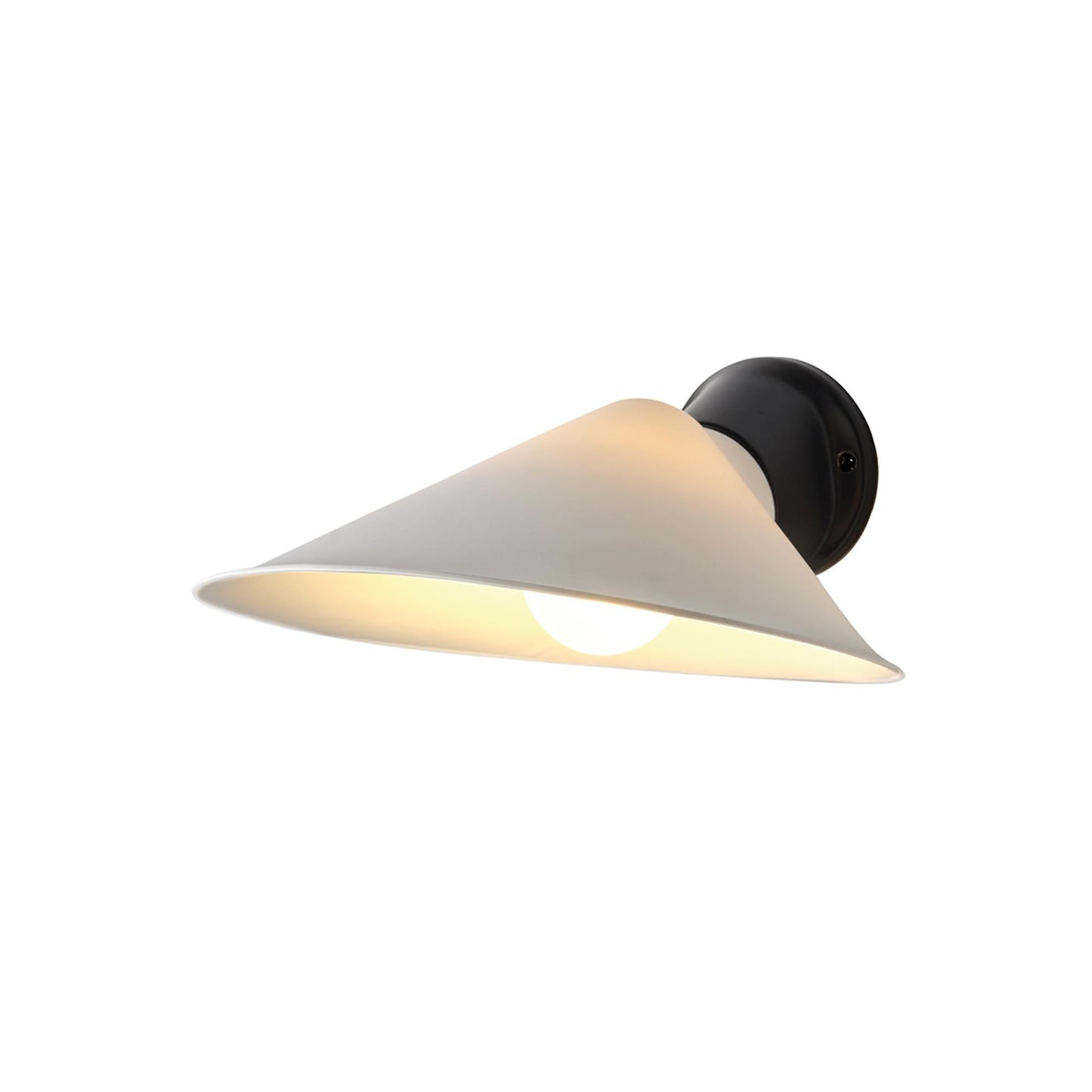 DCWéditions Plume Wall Lamp Polycarbonate/ Black