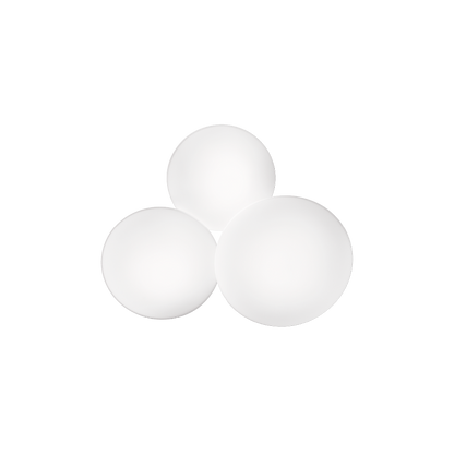 PUCK - Glass wall lamp / ceiling lamp