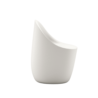 Cobble Chair by Qeeboo #White Warm