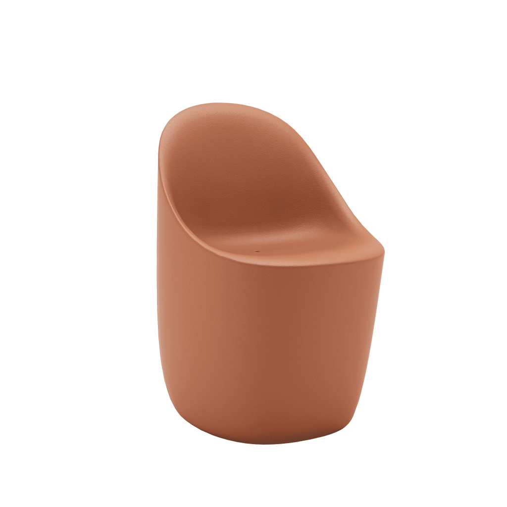 Cobble Chair by Qeeboo #Terracotta