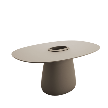 Cobble Table 160 Hpl Bucket by Qeeboo #Ottawa