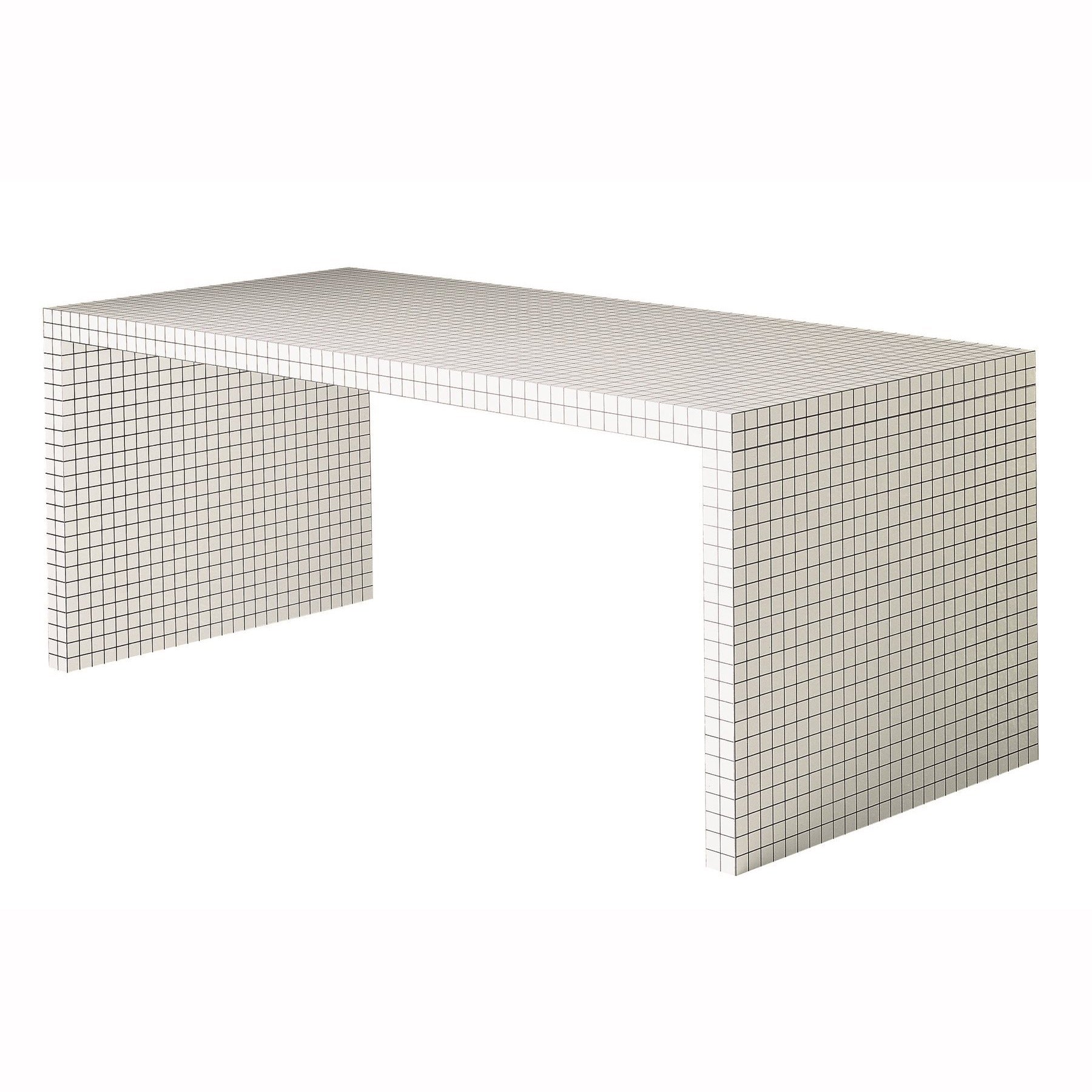 Quaderna Desk 2830 - Honeycomb writing desk.