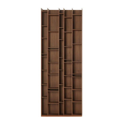 RANDOM WOOD - Modular wood fibre bookcase.