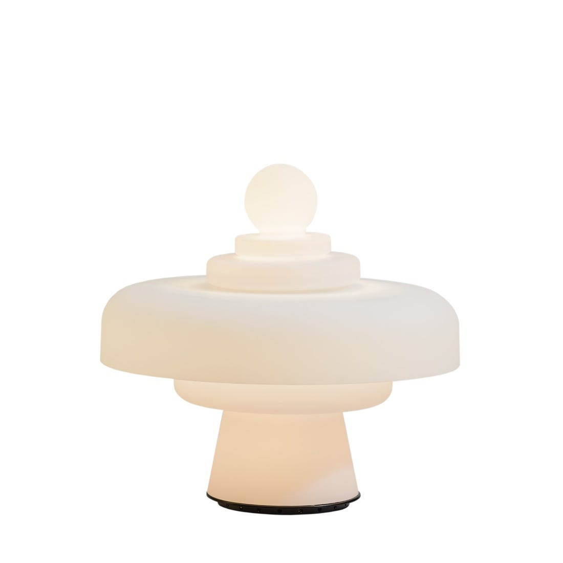 REGINA - LED blown glass table lamp.