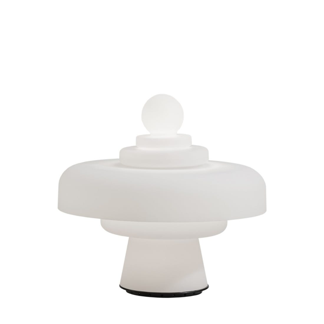 REGINA - LED blown glass table lamp.