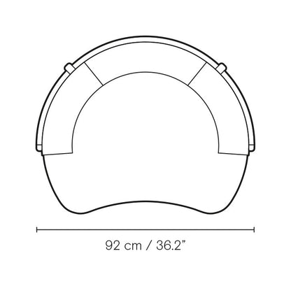 RF1904 SIDEWAYS LOUNGE CHAIR