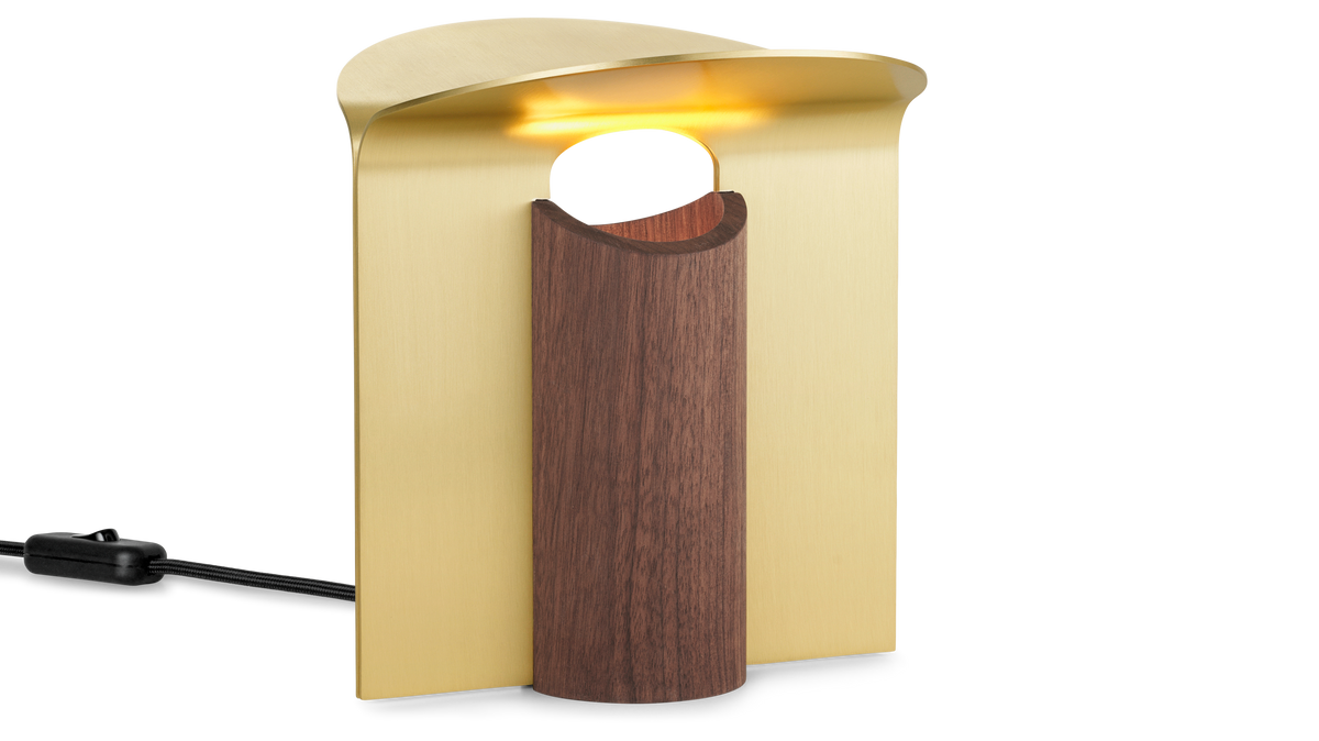 RF200 - Walnut, Oil, White aluminium