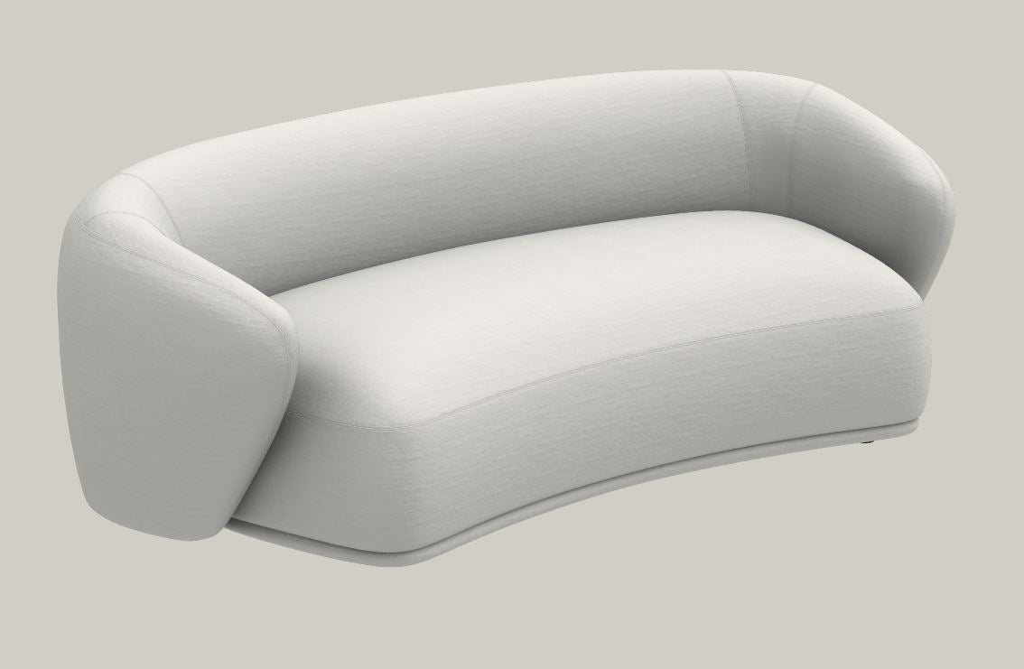 RENE - Curved sofa.
