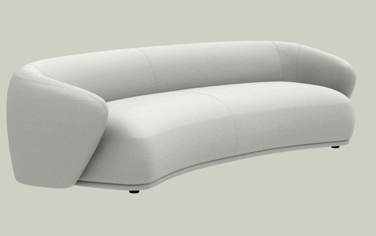 RENE - Curved sofa.
