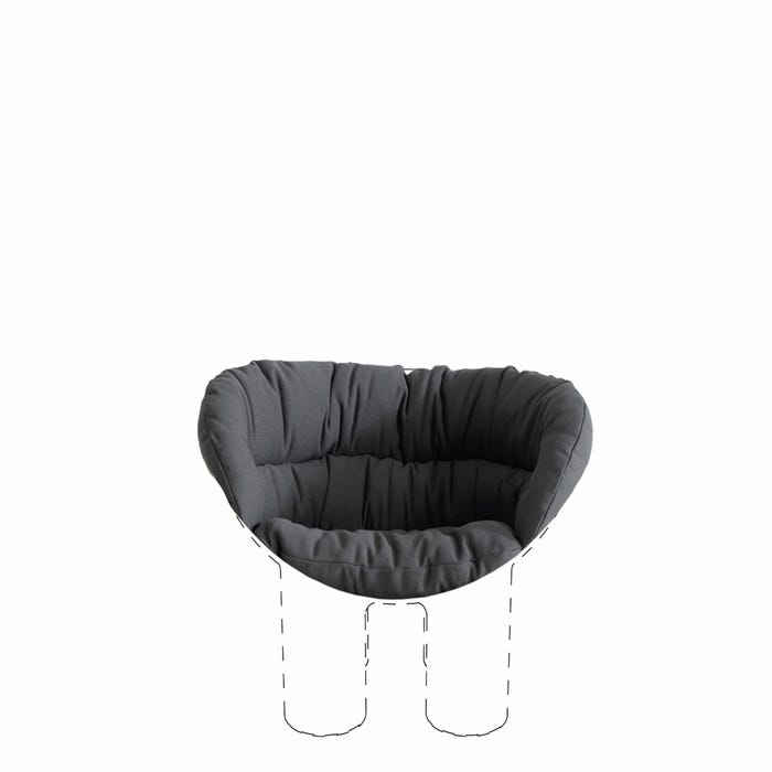 CUSHION ROLY POLY ARMCHAIR.