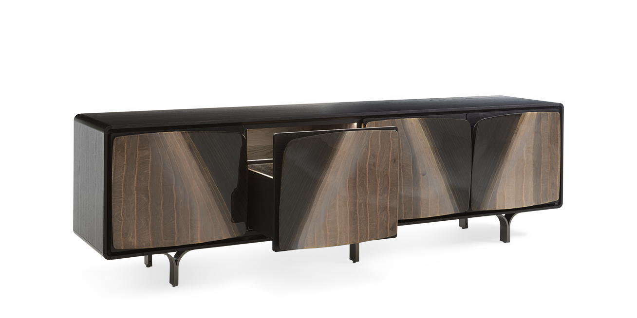 Giorgetti SCIROCCO sideboard detail