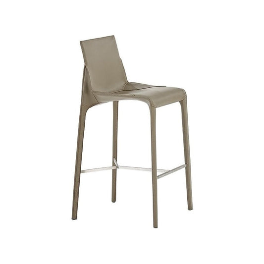 SEATTLE Stool With Backrest.