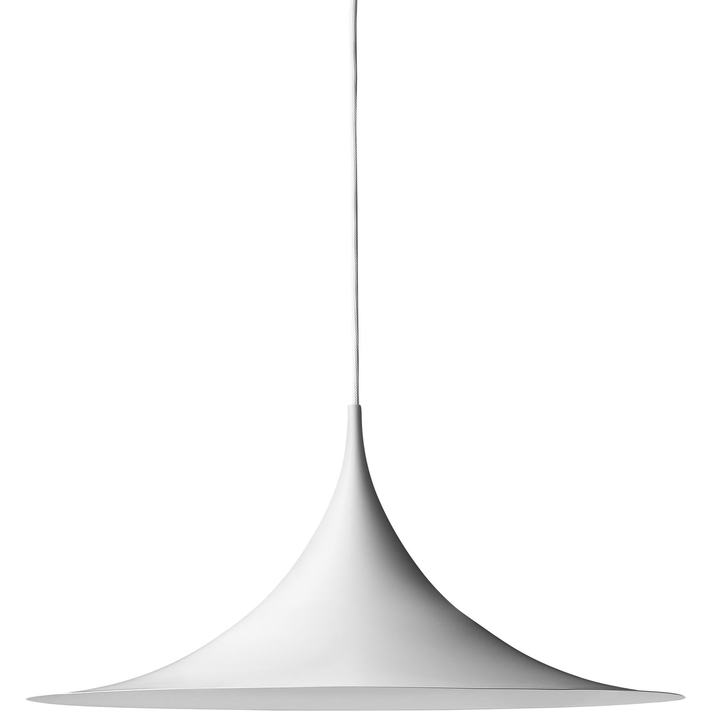 Semi Pendant Lamp Medium by GUBI #Mat White