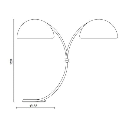 SERPENTE - Floor lamp.