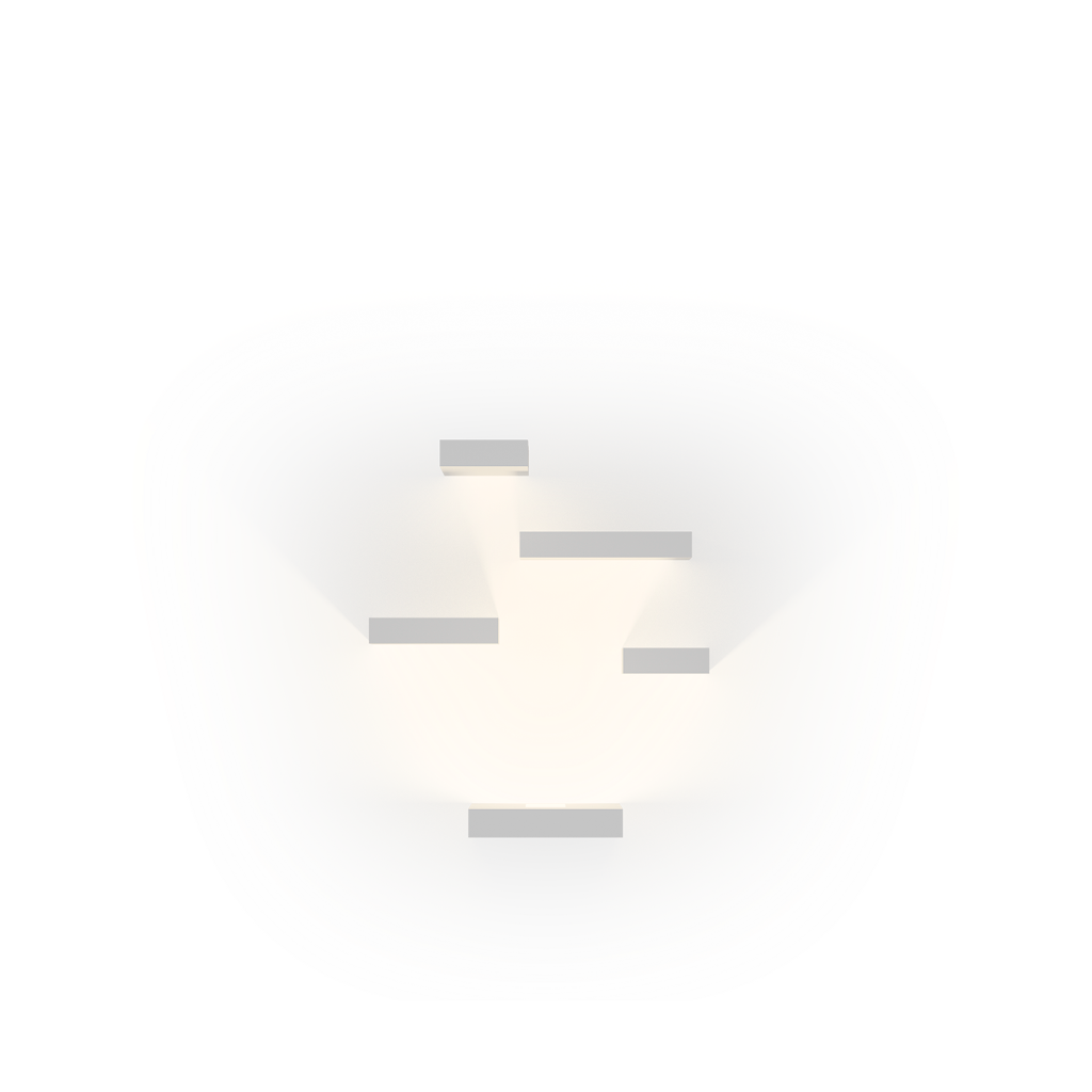 Set 7753 - Aluminum Wall Light.
