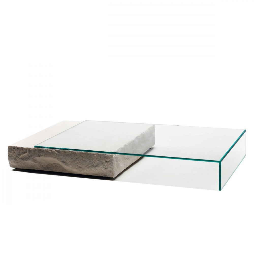 TERRALIQUIDA - Low rectangular coffee table.