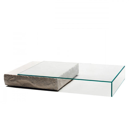 TERRALIQUIDA - Low rectangular coffee table.