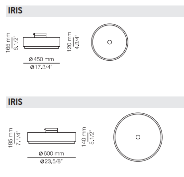 IRIS - LED ceiling light (Request Info).