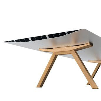 Rectangular Wooden Dining Table B 150 by Bd Barcelona Design