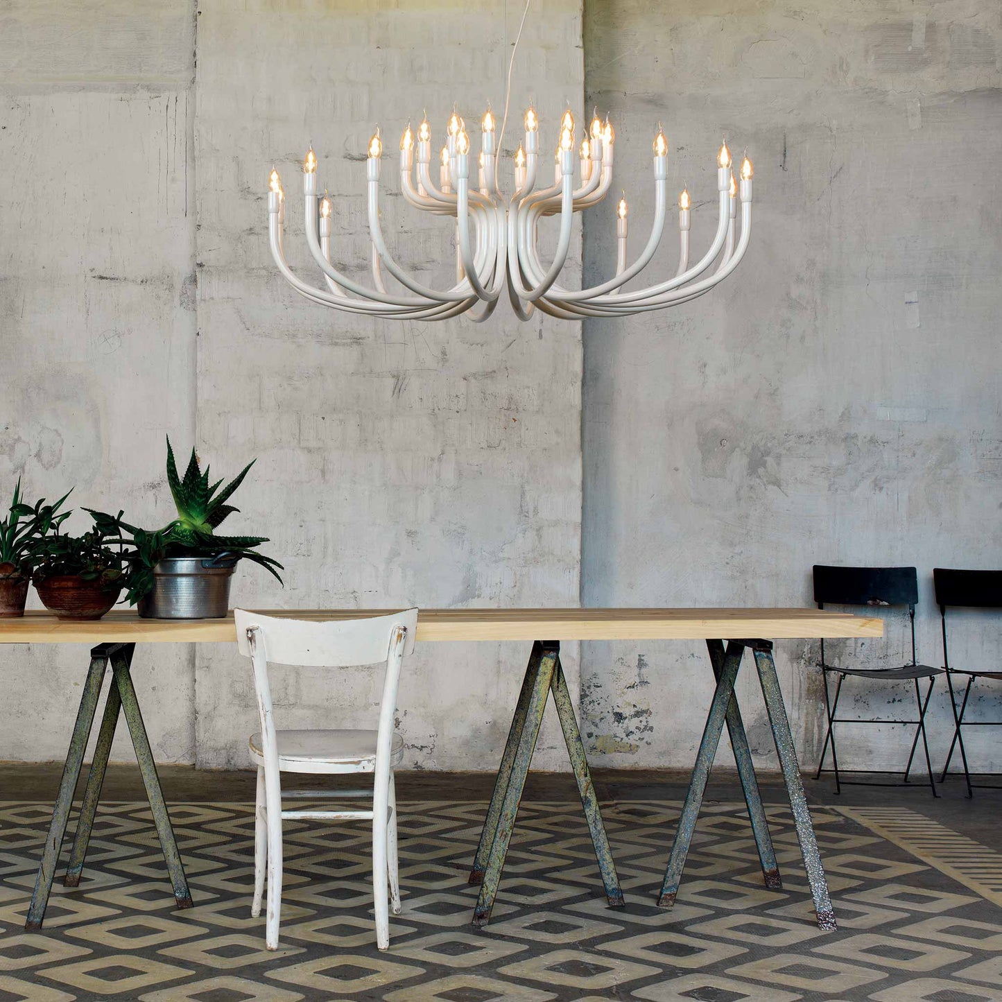 SNOOB - Aluminium pendant lamp.