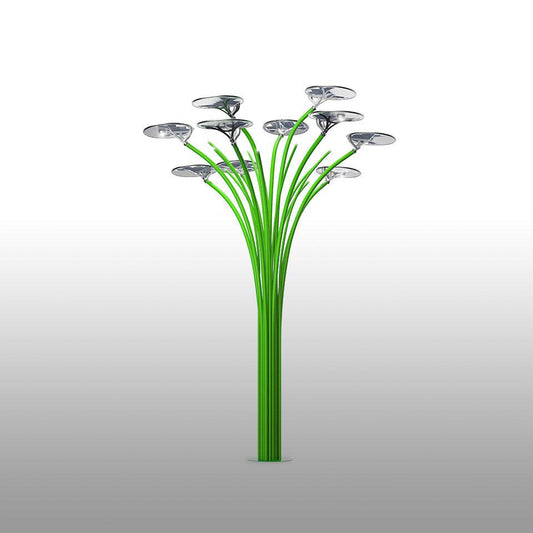 Solar Tree 2nd generation - 10 Heads Floor/Pole Lamp (Request Info).