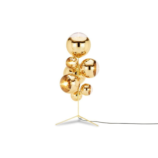 MIRROR BALL - LED polycarbonate floor lamp.