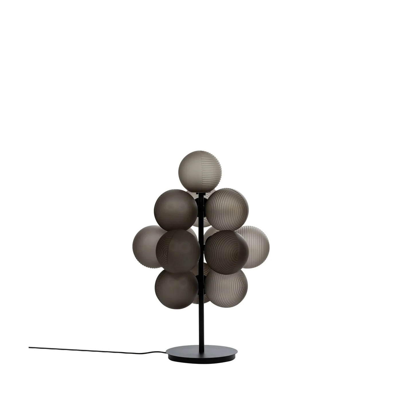 STELLAR GRAPE SMALL - Blown glass floor lamp.