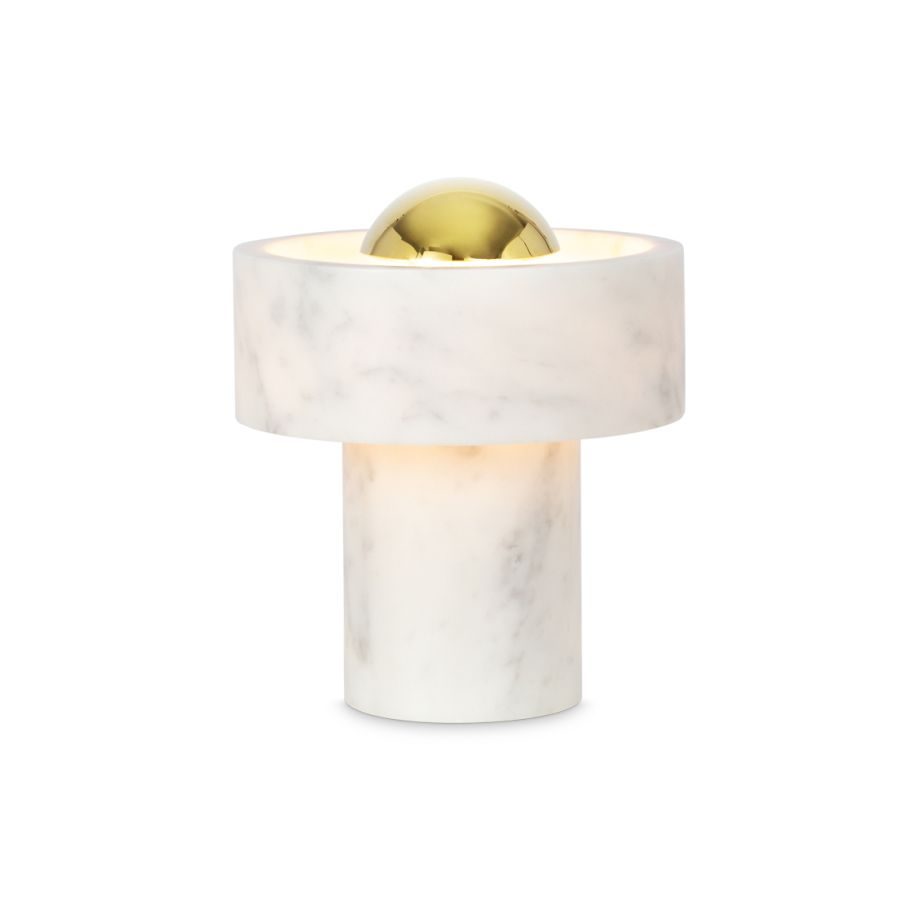 STONE - Cordless marble table lamp.