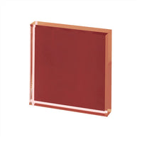 Extralight glass lacquered red (TER8)