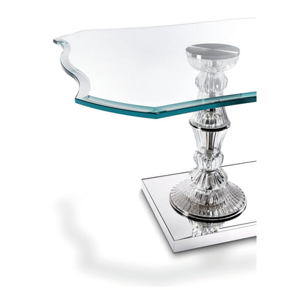 PALAZZO DUCALE 72 - Rectangular glass table