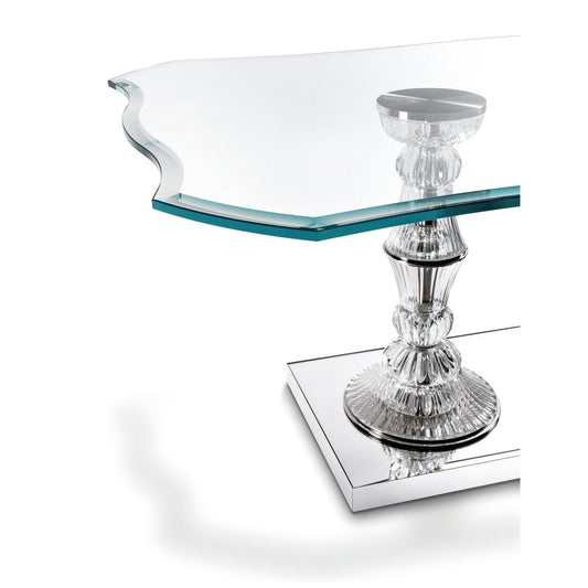 PALAZZO DUCALE 72 - Rectangular glass table