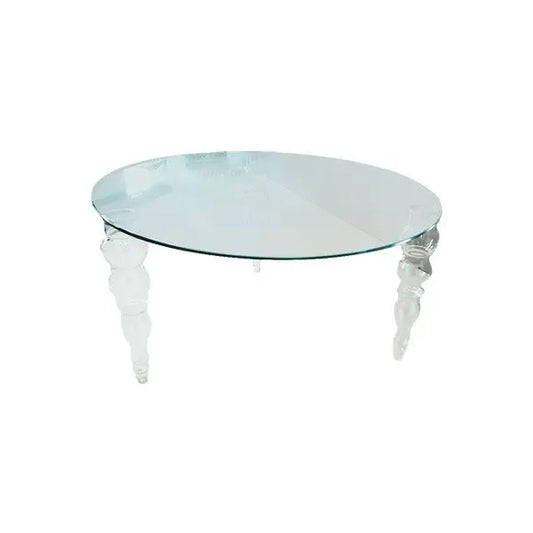 POST MODERN - Round crystal table