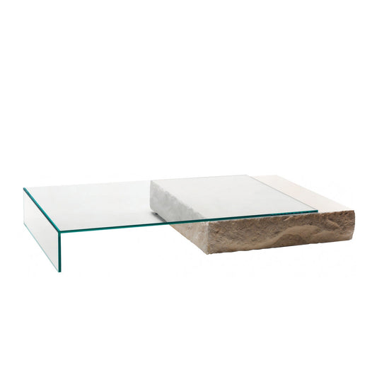TERRALIQUIDA - Low rectangular coffee table.