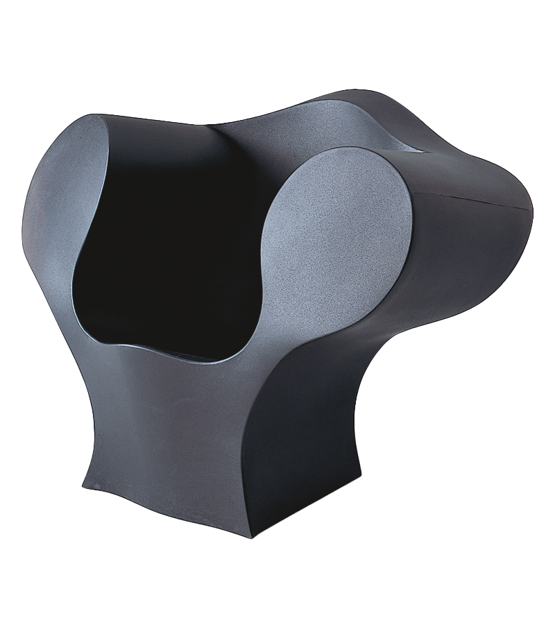 THE BIG EASY - Polyethylene armchair with armrests.