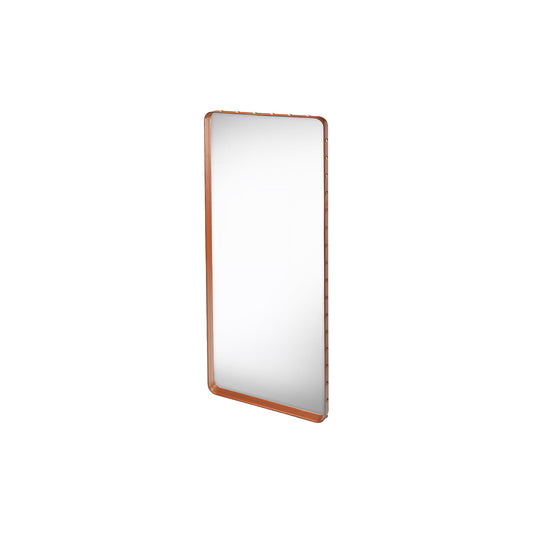 [Vintage/In-Store Immediate Shipping] GUBI | Adnet Wall Mirror (Tan)