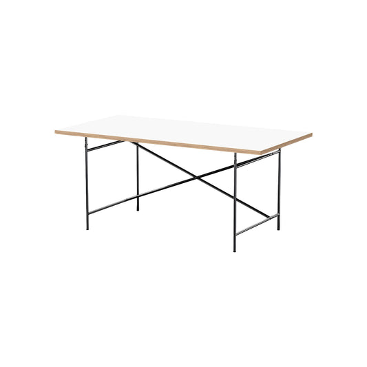 [Vintage/In-Store Immediate Shipping] RICHARD LAMPERT | Eiermann 2 Table 160 (Melamine White/Black)