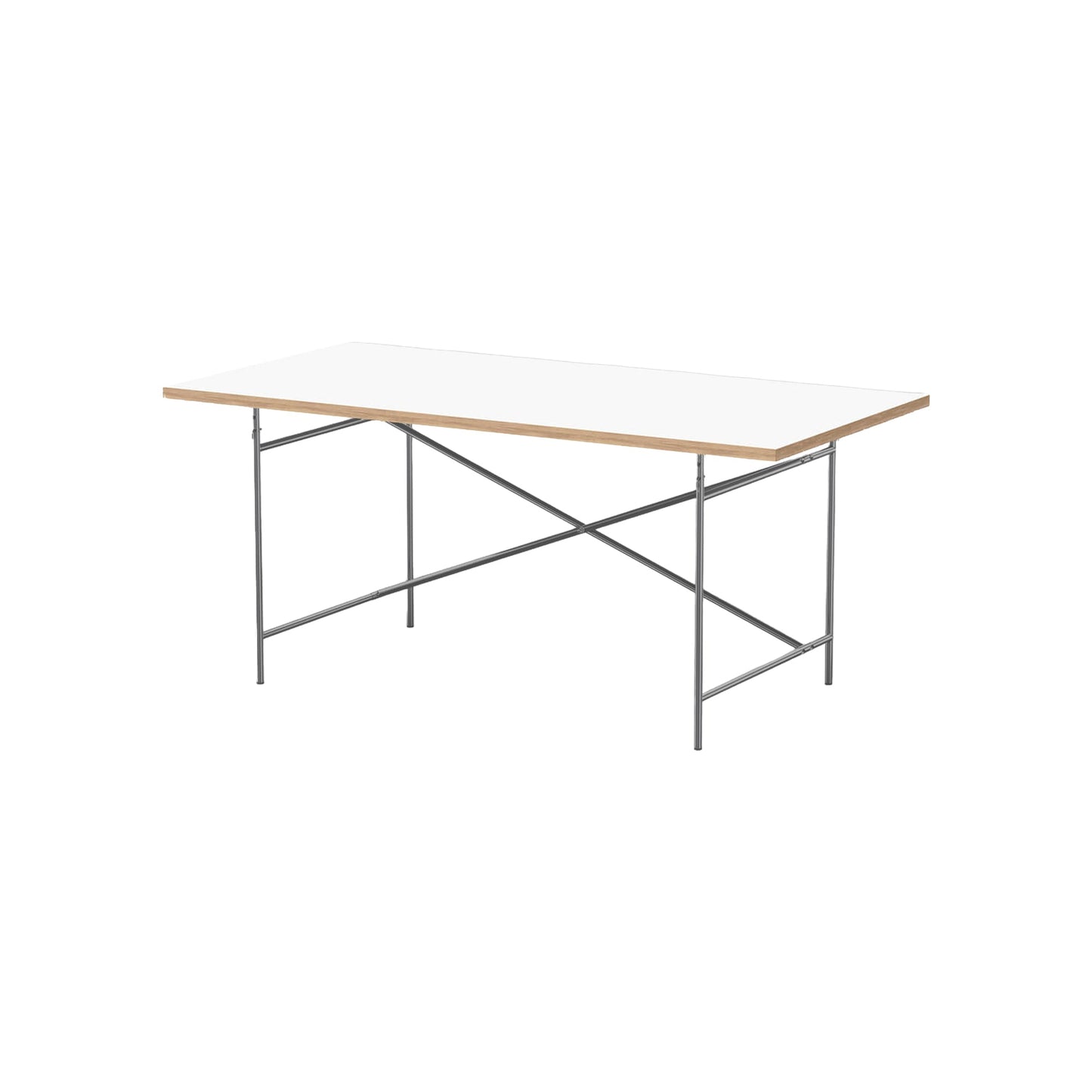 [Vintage/In-Store Immediate Shipping] RICHARD LAMPERT | Eiermann 2 Table 160 (Melamine White/Grey)