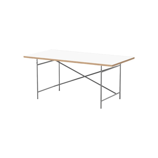 [Vintage/In-Store Immediate Shipping] RICHARD LAMPERT | Eiermann 2 Table 160 (Melamine White/Grey)