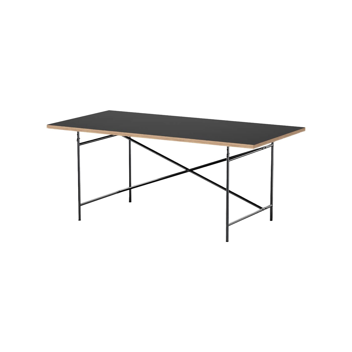 [Vintage/In-Store Immediate Shipping] RICHARD LAMPERT | Eiermann 2 Table 200 (Linoleum Black/Black)