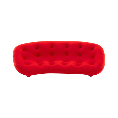 [Vintage/In-Store Immediate Shipping] Ploum Sofa | Ploum Large Settee (Red)