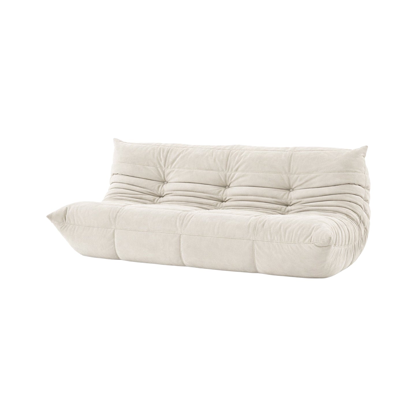 [Vintage/In-Store Immediate Dispatch] (CURATED DISPLAY EDITION) Togo Sofa | Togo 3-Seat Sofa Ultrasuede®