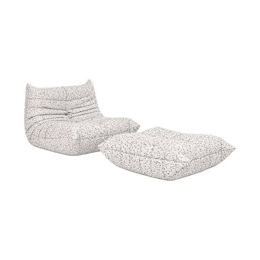 [Vintage/In-Store Immediate Dispatch] (CURATED DISPLAY EDITION) Togo Sofa | Togo 1-Seat Sofa + Footstool Set