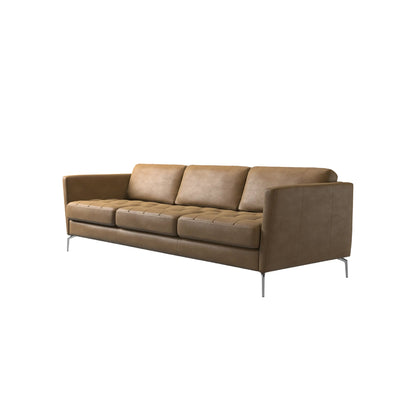 [Vintage/In-Store Immediate Shipping] BoConcept | Osaka 3 Seater Sofa (Cognac York Leather)