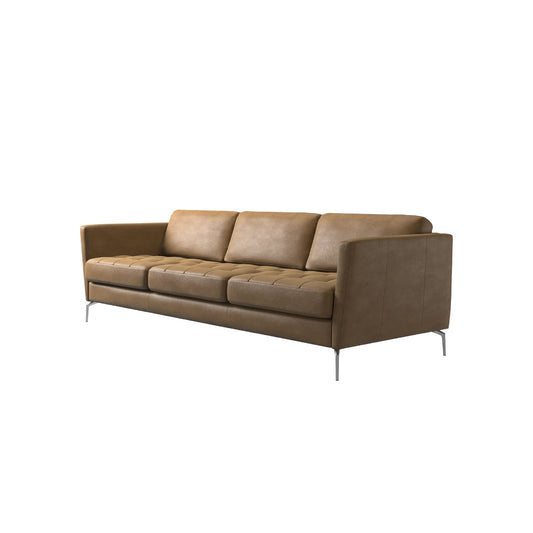 [Vintage/In-Store Immediate Shipping] BoConcept | Osaka 3 Seater Sofa (Cognac York Leather)
