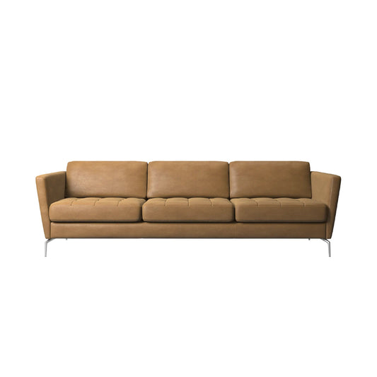 [Vintage/In-Store Immediate Shipping] BoConcept | Osaka 3 Seater Sofa (Cognac York Leather)