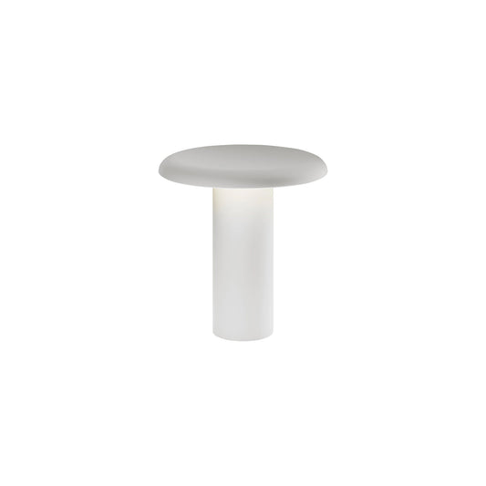 [Vintage/In-Store Immediate Shipping] Artemide | Takku LED Table Lamp (Anodized White)
